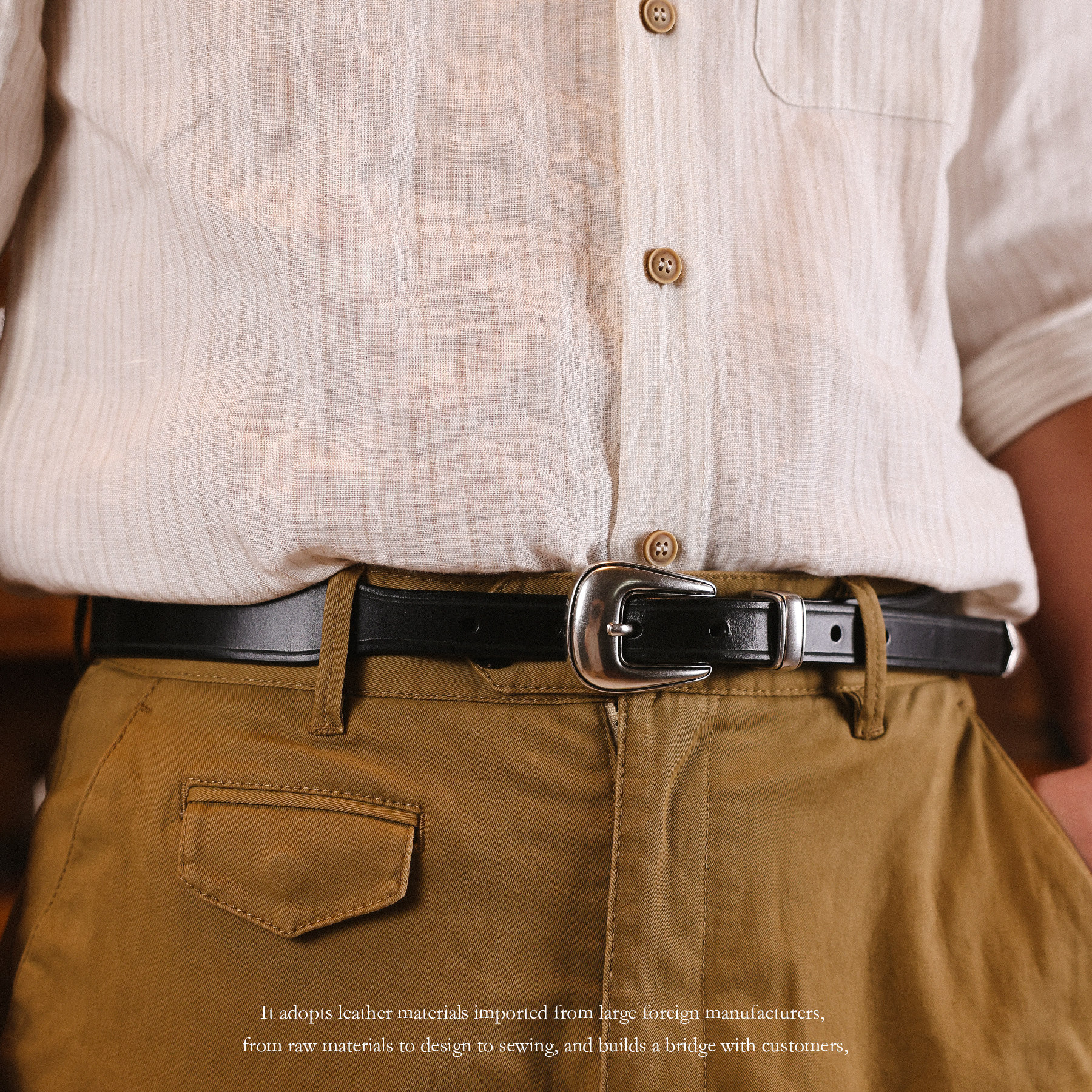 HALF WORK 美式牛仔骑兵皮带复古植鞣革手工纯牛皮真皮腰带男女款,淘宝优惠券,粉丝福利购,淘宝优惠卷