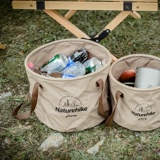 Складное портативное вместительное и большое ведро для путешествий для кемпинга