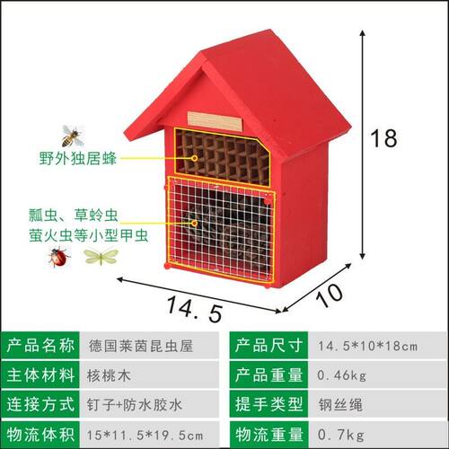 民宿装饰昆虫旅馆工房观察果蔬蝴蝶户外环保教具科研昆虫类栖息地 - 图2