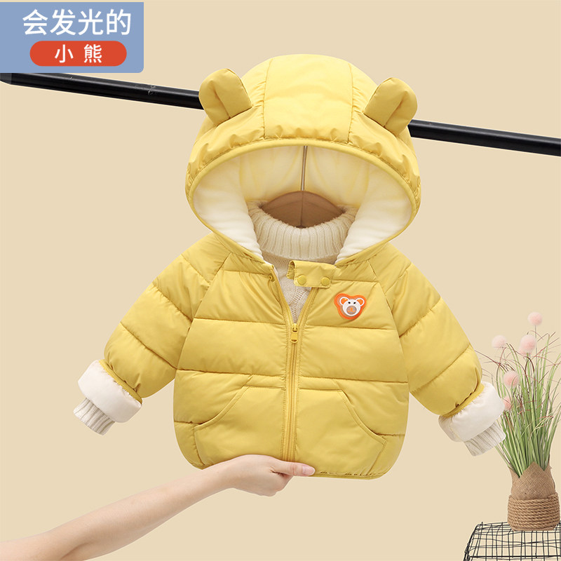 反季清仓儿童羽绒棉服加绒加厚婴儿棉衣男童女童冬季外套宝宝棉袄,淘宝优惠券,粉丝福利购,淘宝优惠卷