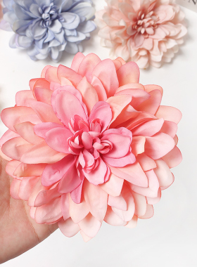 diy簪花头饰服装花帽花裙摆花艺
