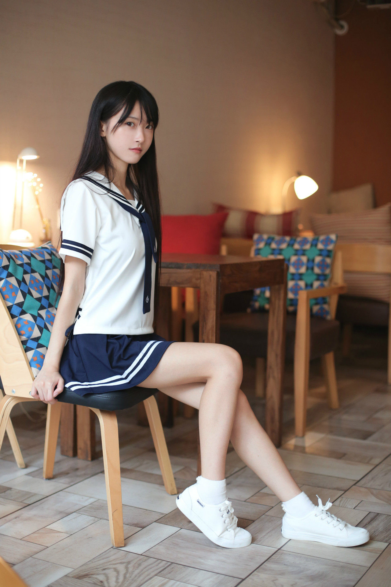 日本系校服学院派女生套装日韩学生水手服清纯可爱主播衣服上镜潮