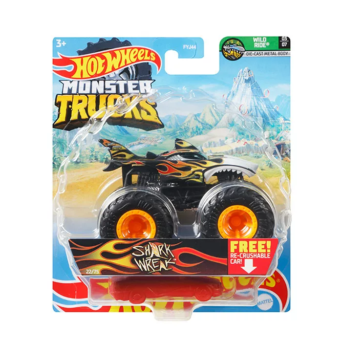 Hot Wheels внедорожник монстр игрушка тирранинозавр rex