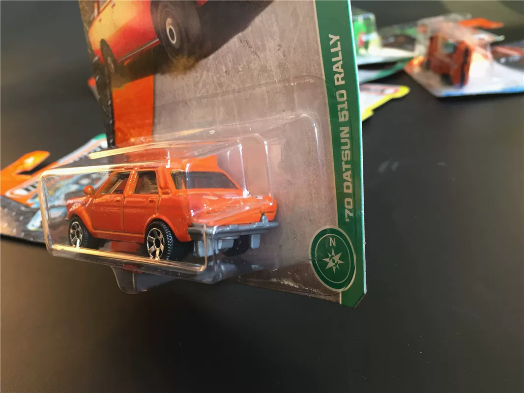 MATCHBOX коробка для сопутствующего города героя автомобиль Datang гоночный автомобиль '70 Datsun 510 ралли 7k