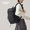 Skechers new sports bag for men and women, simple backpack, flip-top adjustable outdoor bag