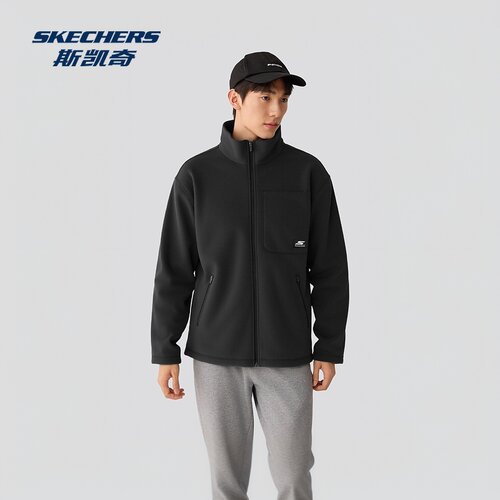 Skechers斯凯奇男士常规版型针织外套 - 图2