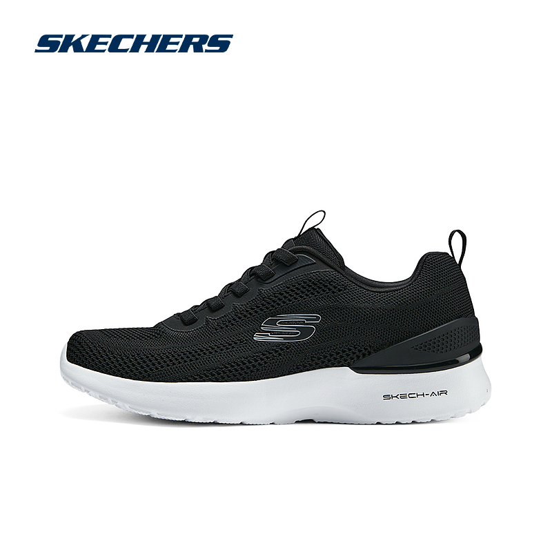 Skechers斯凯奇正品奥莱 男鞋轻便男士百搭透气运动鞋绑带休闲鞋