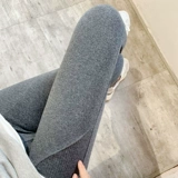 Осенние хлопковые леггинсы, тонкие штаны, термобелье, 2020