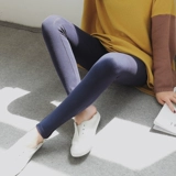 Демисезонные хлопковые утепленные леггинсы, термобелье, зимние штаны, 2019, в корейском стиле, осенние