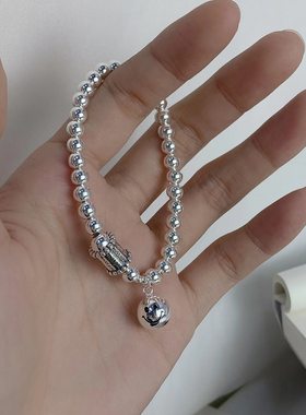 通体925银甜酷百搭想你手链