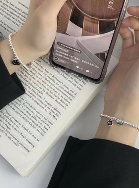 S925银韩版甜酷风闺蜜款手链