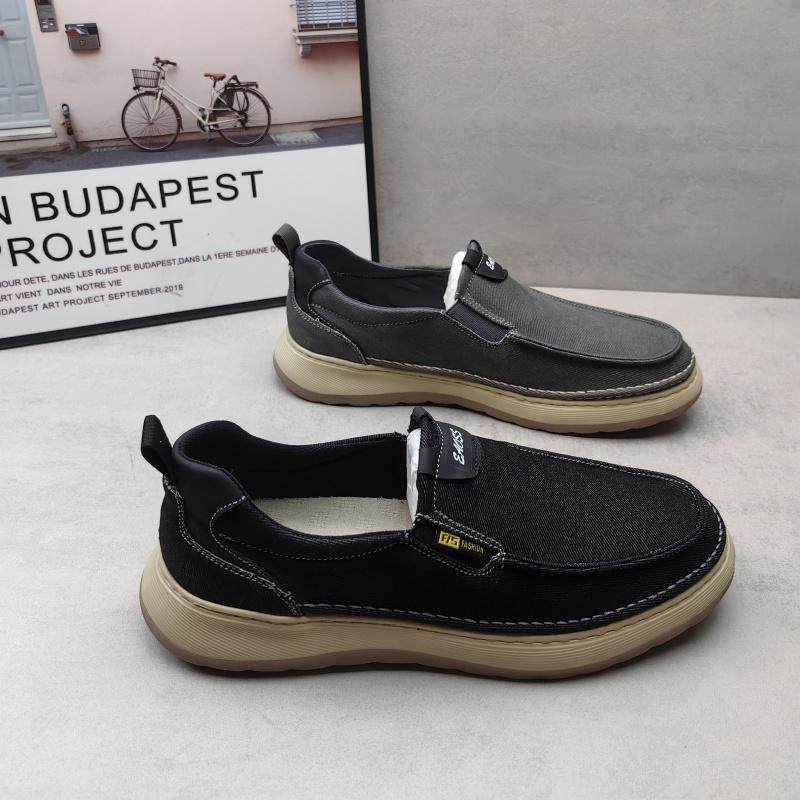 断码清仓休闲男单鞋套脚懒人布鞋春季透气新款开车鞋子薄款散步鞋,淘宝优惠券,粉丝福利购,淘宝优惠卷