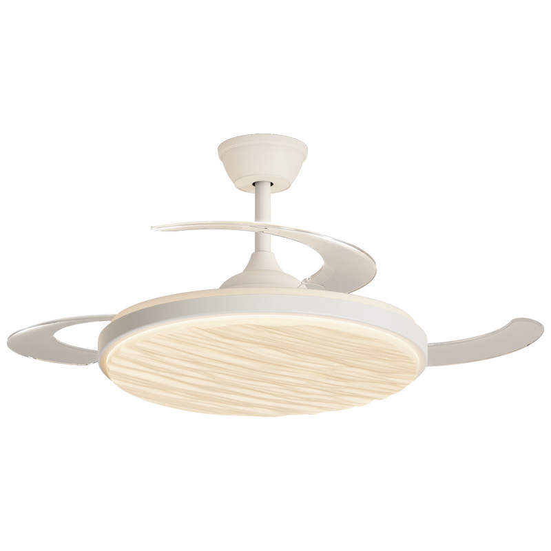 风扇灯简约现代客厅卧室餐厅护眼儿童房静音隐形吊扇灯家用灯具,淘宝优惠券,粉丝福利购,淘宝优惠卷