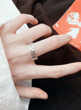 数字戒指复古时尚个性冷淡风嘻哈