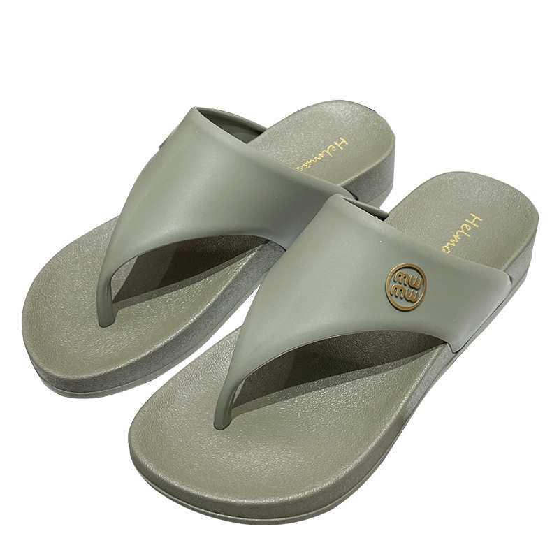 拖鞋女夏季新款时尚中跟沙滩时尚室内外休闲潮流厚底舒适人字拖鞋,淘宝优惠券,粉丝福利购,淘宝优惠卷