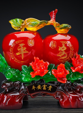 家居装饰品玄关摆件树脂新中式