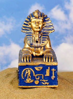 树脂狮身人面像雕斯芬克斯装饰品