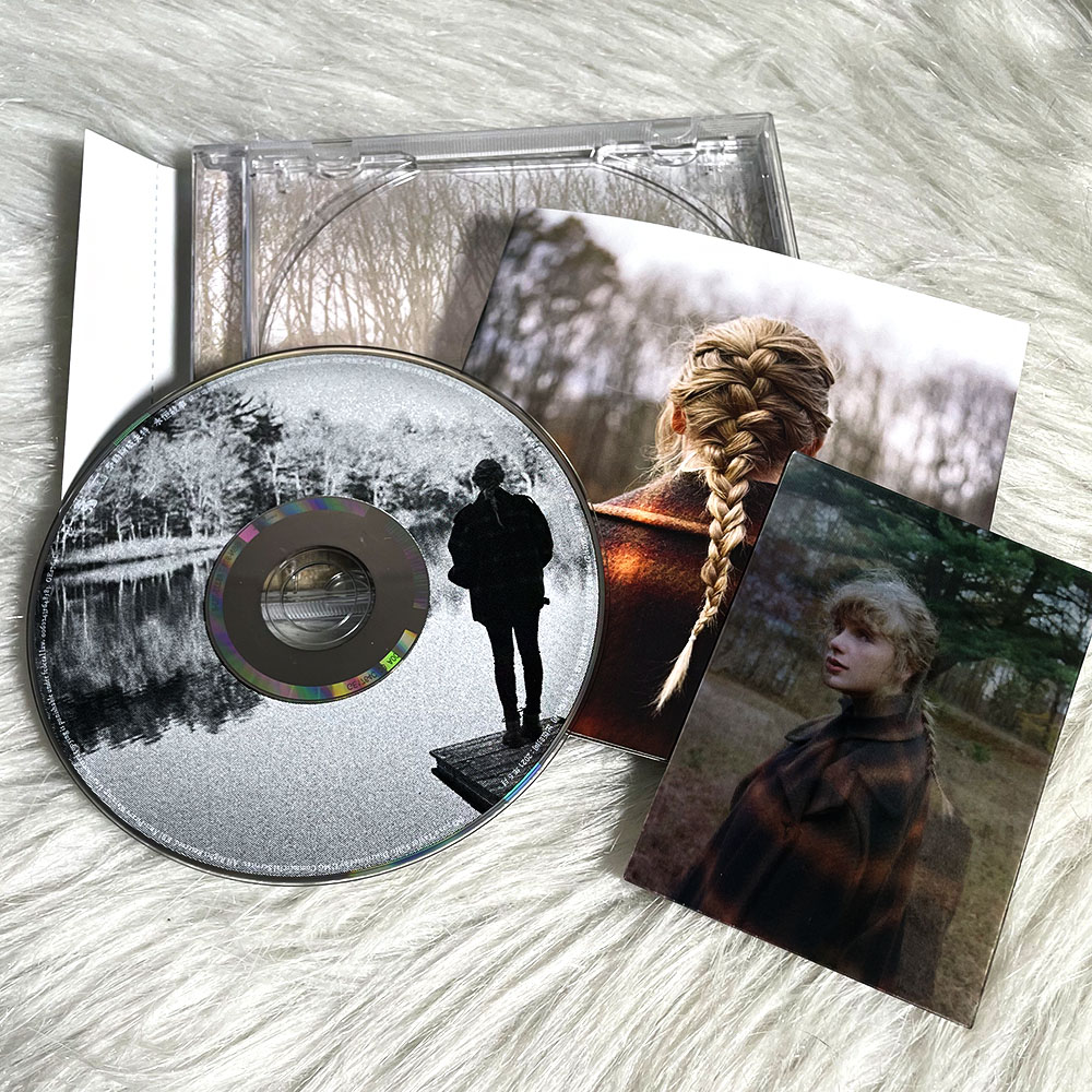 正版 Taylor Swift泰勒斯威夫特霉霉专辑 evermore CD+歌词本-图1