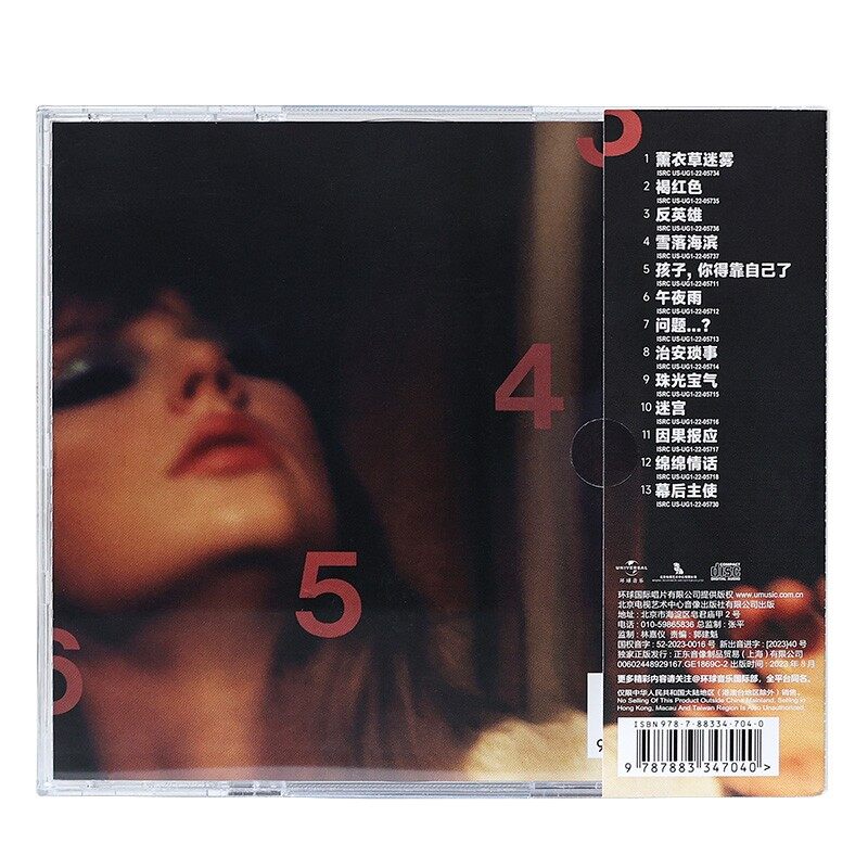 官方正版 霉霉泰勒斯威夫特TaylorSwift专辑 Midnights CD+歌词本 - 图3