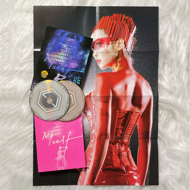 Genuine Jolin Tsai Album Myself World Tour Concert - Taipei Encore DVD+ Commemorative Poster