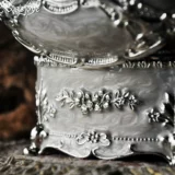 Wasjoye Ретро вместительная и большая коробочка для хранения для принцессы, аксессуар, коробка для хранения, кольцо, европейский стиль