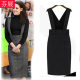 New wool slim vest strap skirt in autumn and winter