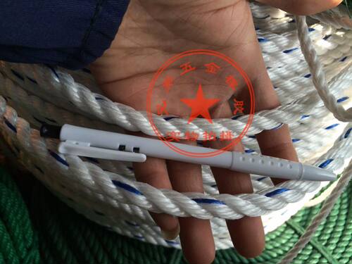 10MM亚麻绳 抛缆绳 汽车捆绑绳 白扁丝绳 刹车绳 比尼龙绳更耐磨 - 图0