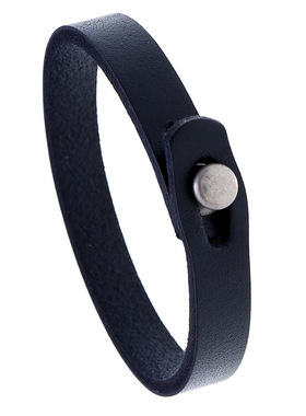 欧美新款简约牛皮手链男士饰品摇滚牛皮手链