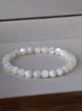 新款白蝶贝手串简约设计小清新手链