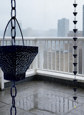 公园别墅金属排水雨链