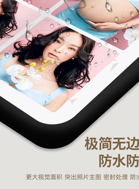 九宫格相框摆台定制亲子孕妇儿童水晶婚纱写真挂墙创意方形洗照片