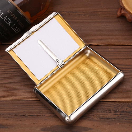 Банка для хранения, цельнометаллический портсигар, коробка