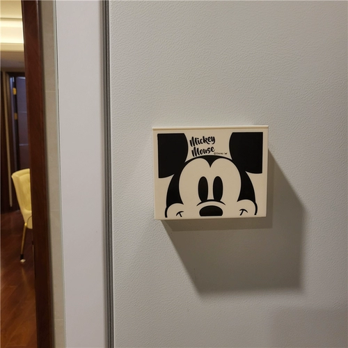 Мультяшная магнитная белая коробка для хранения