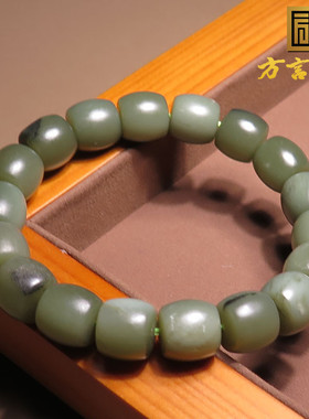 亏麻了沙枣青老型珠卷丝纹直切串