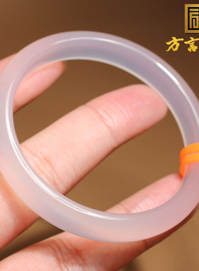 白月光荔枝冻冰种白透玉髓玛瑙