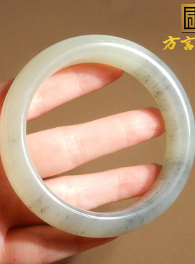 方言点墨青花半壁江山58mm手镯