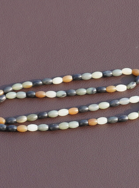 方言和田玉油润楼兰三色古风手串