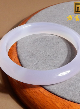 美美哒放漏款玉髓梦幻紫女神镯