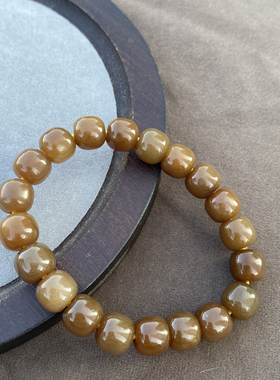 新疆且末老红糖玉10mm老型珠手串