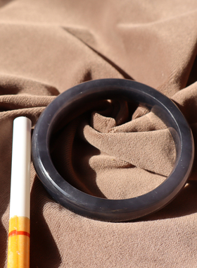 青海老坑料细腻帝王紫卡56mm手镯