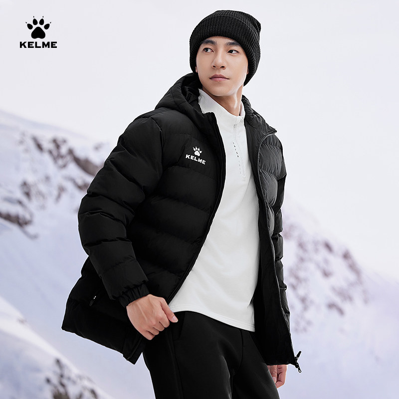 KELME卡尔美棉服男短款儿童棉袄冬季足球训练加厚保暖棉衣外套,淘宝优惠券,粉丝福利购,淘宝优惠卷