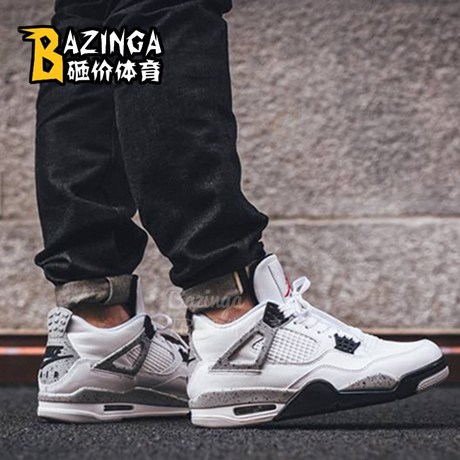 air jordan 4 white cement og