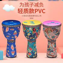 Non State Drum Children Kindergarten Children Students PVC Sheep Leather Starry Sky African Drum 8 Inch 10 Inch Hand Drum Light