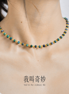 ins超仙高级感发箍森系项链