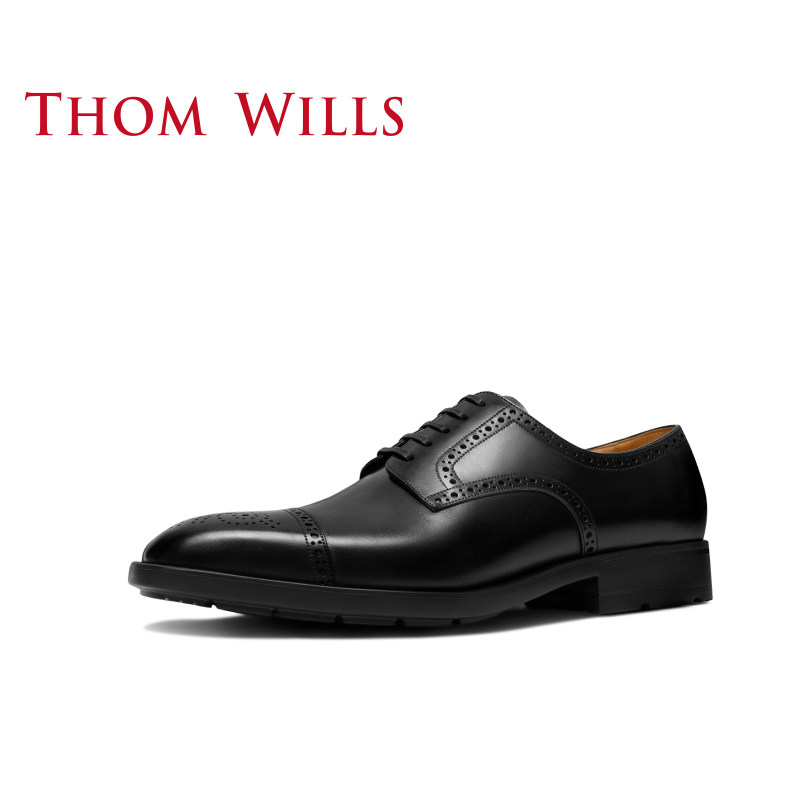 thomwills布洛克男雕花休闲皮鞋 thomwills正装皮鞋