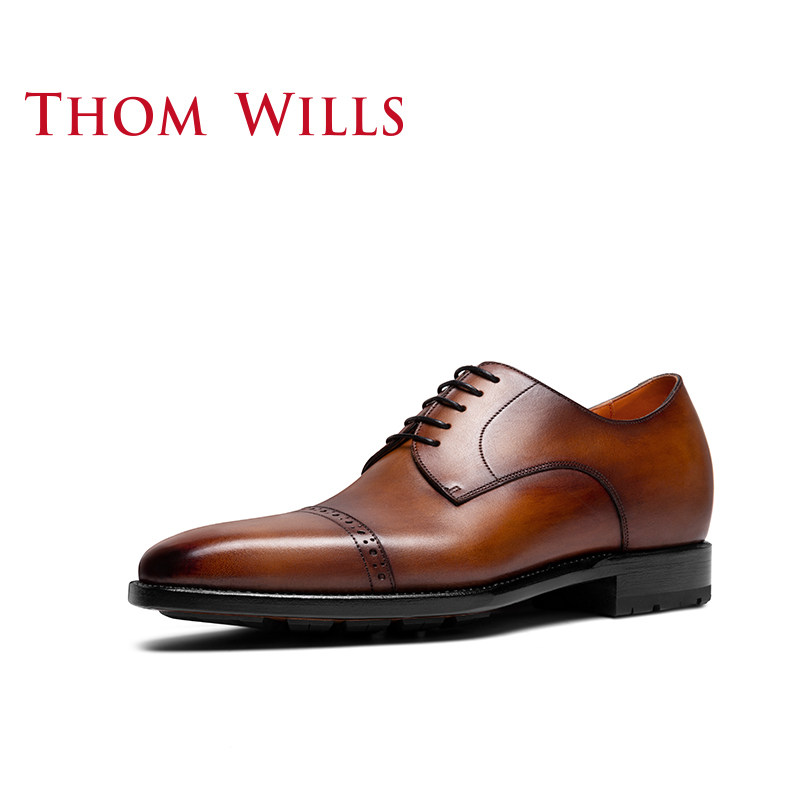 thomwills增高男真皮固特异男鞋 thomwills正装皮鞋