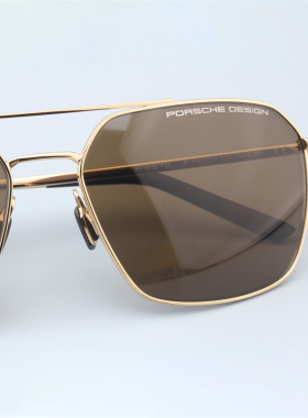 PORSCHEDESIGN偏光多边形男墨镜