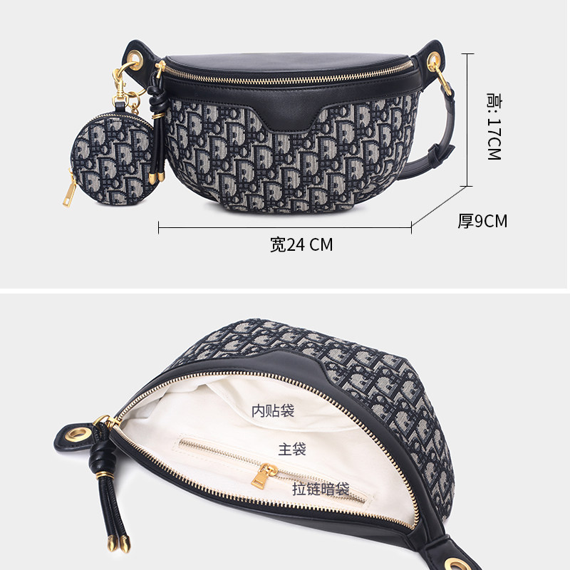 2020新款斜挎胸包女休闲ck潮单肩包 花田村女士包袋