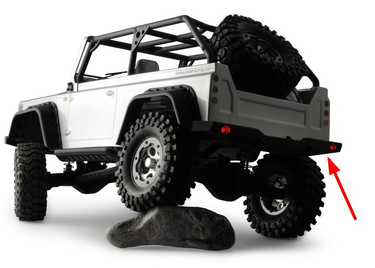 axial AX80039A AX80039B SCX10 前后保险杠 防撞架 1/10攀爬车 - 图3