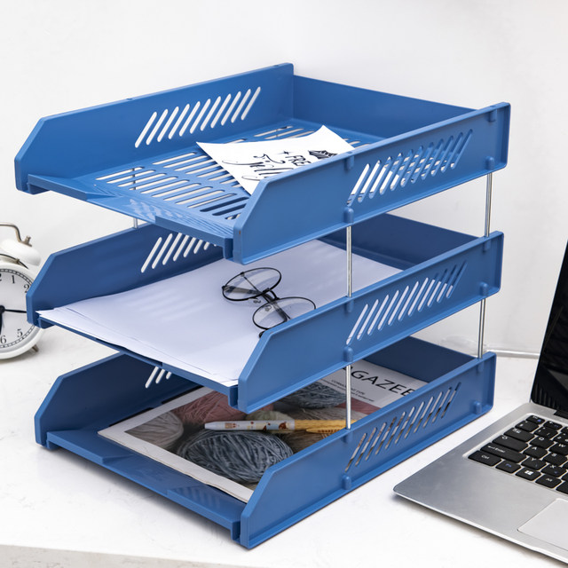 Office a4 file rack storage box desktop